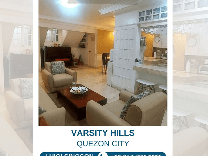 TOWNHOUSE FOR SALE VARSITY HILLS QUEZON CITY LOYOLA HEIGHTS