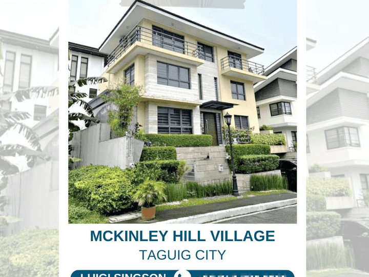 GREAT DEAL MCKINLEY HILL VILLAGE HOUSE FOR SALE TAGUIG CITY