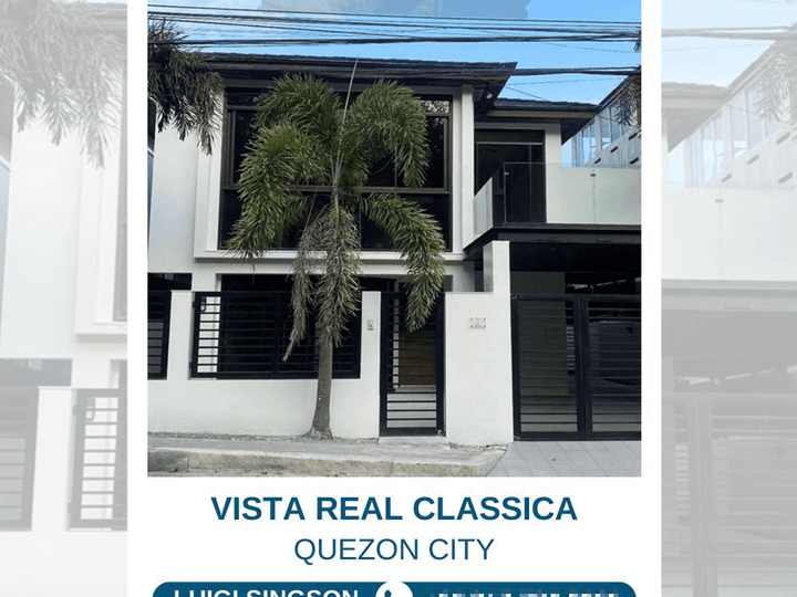 MODERN HOUSE FOR SALE IN VISTA REAL CLASSICA QUEZON CITY