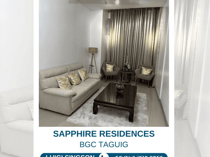 2BR CONDO UNIT FOR SALE SAPPHIRE RESIDENCES BGC TAGUIG