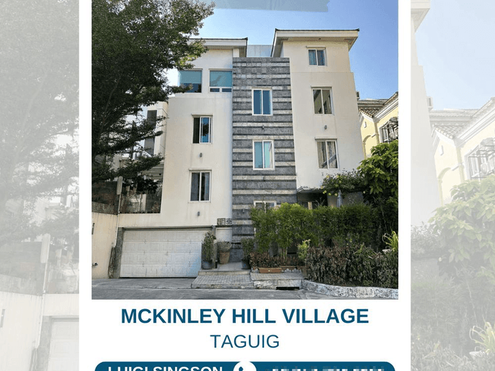 BEST PRICE MCKINLEY HILL VILLAGE HOUSE AND LOT TAGUIG