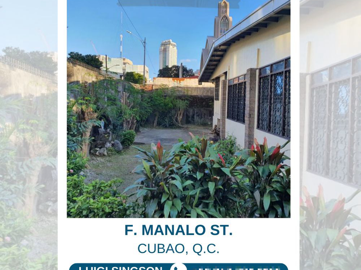 PROPERTY FOR SALE IN F. MANALO ST. CUBAO QUEZON CITY