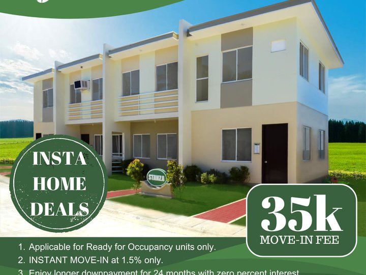 ready for occupancy townhouse in Majada Out Calamba Laguna