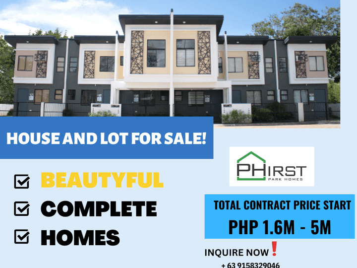 ELEGANT  HOUSES  FOR SALE!! BY PHIRST PARK HOME