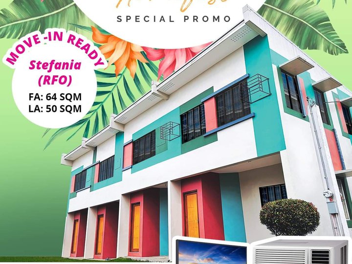 Stefania RFO Promo!  3 Bedroom Townhouse in Trece Martires Cavite