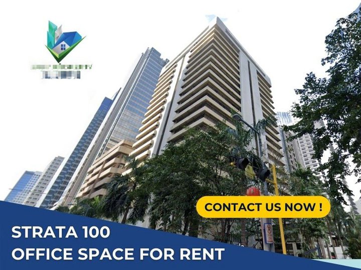 30 sqm Affordable Office Space for rent lease at Strata 100 Ortigas