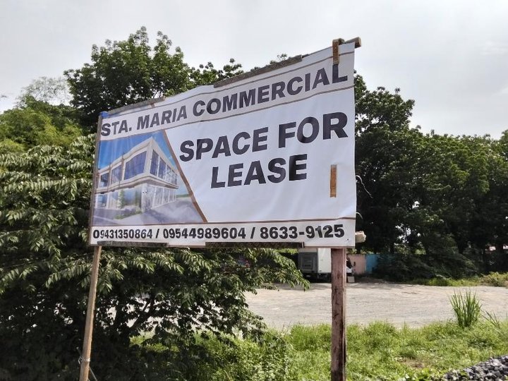 COMMERCIAL LOT FOR LEASE IN STA. MARIA BYPASS BULACAN