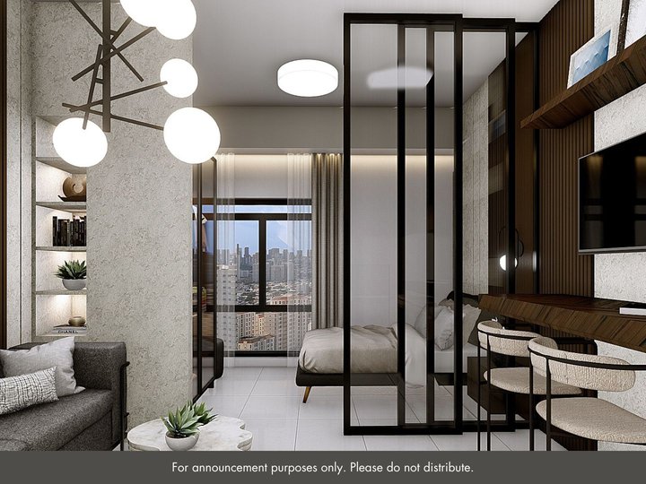 29.80 sqm Studio Newest High-Rise Development in Mandaluyong City