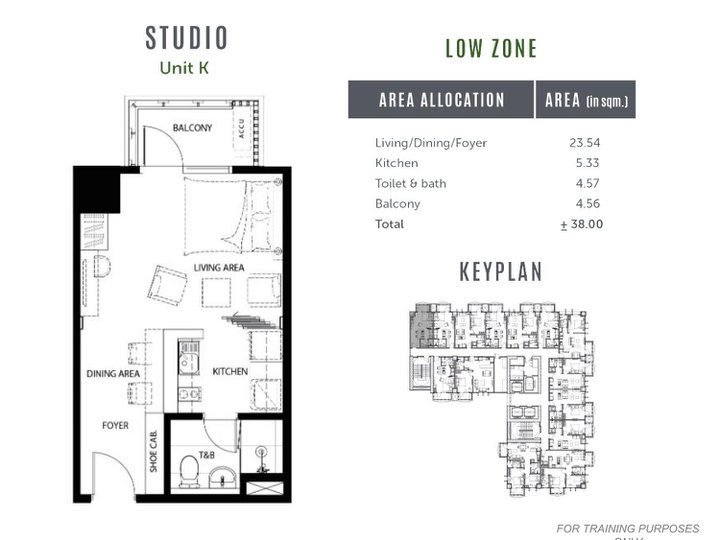 Fresh and Comfortable Studio with 38 sqm Size  Near Ayala Malls and Hospitals