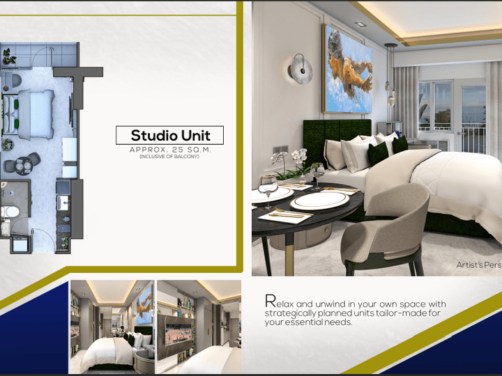 Affordable condo unit as low as P8000/month & P15000 Reservation Fee
