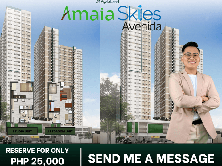 Pre Selling Condo Unit in Amaia Skies Avenida Sta. Cruz Metro Manila