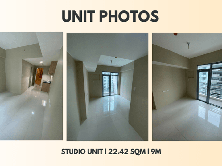 Ready For Occupancy 18.27 sqm 1-bedroom Residential Condo For Sale