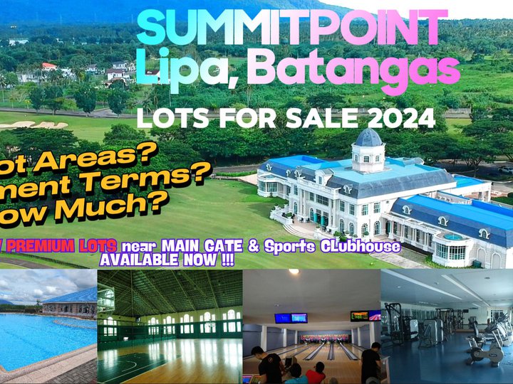 Live in Luxury at Summit Point Lipa! Premium Residential Lots for Sale