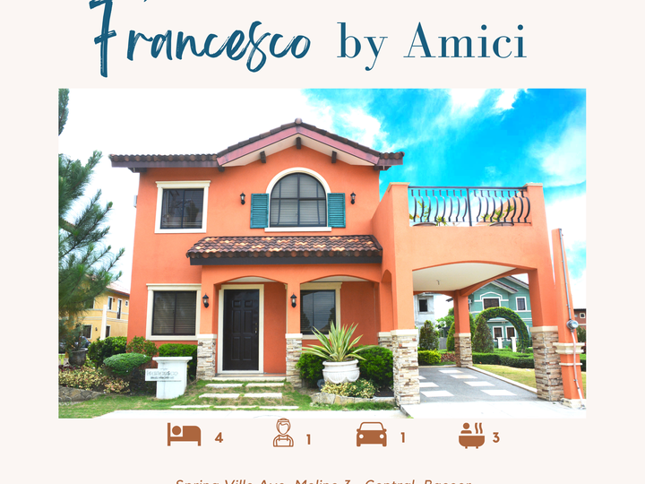 Preselling Francesco House in Amici Available!