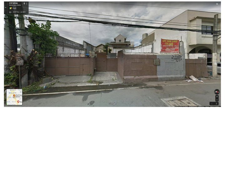 Vacant lot for sale  775 sqm in near dela salle