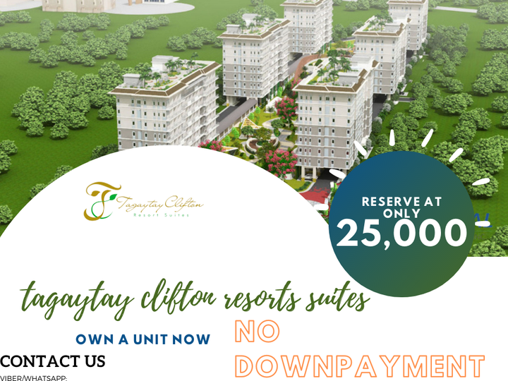 1 bedroom with balcony in Tagaytay Clifton Resorts Suites (22sqm