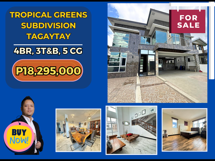 4 Bedroom Single Detached House for Sale in Tagaytay Cavite