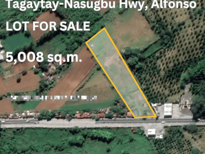 Lot along Tagaytay-Nasugbu Hwy Alfonso, Cavite for sale
