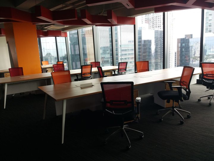 BPO Office Space Rent Lease Fully Furnished PEZA Taguig 700sqm