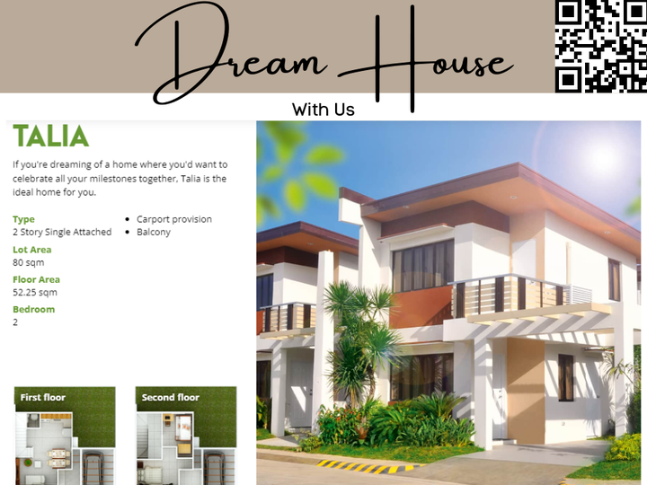 2-bedroom Single Attached House For Sale in Dasmarinas Cavite