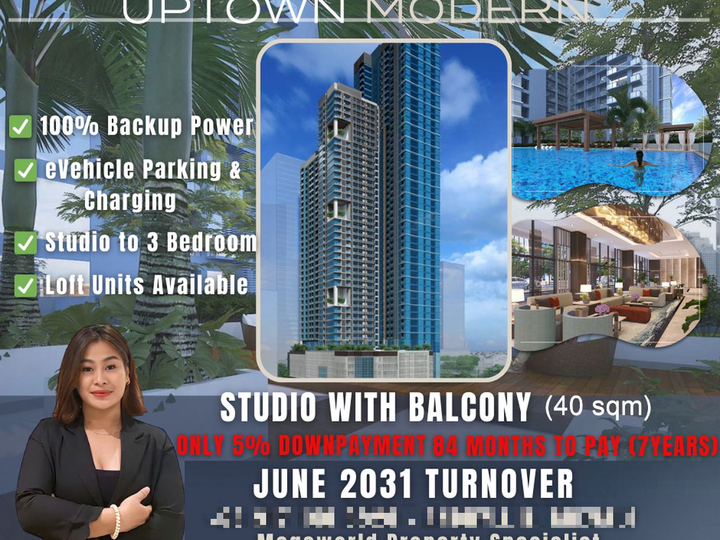 Pre-selling Condominium in Uptown Bonifacio (Uptown Modern-BGC)
