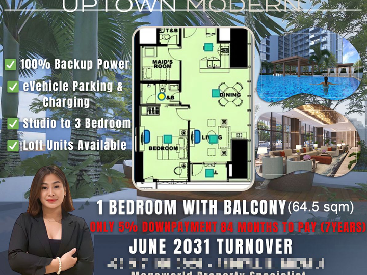 Pre-selling condominium in Uptown Bonifacio (BGC)