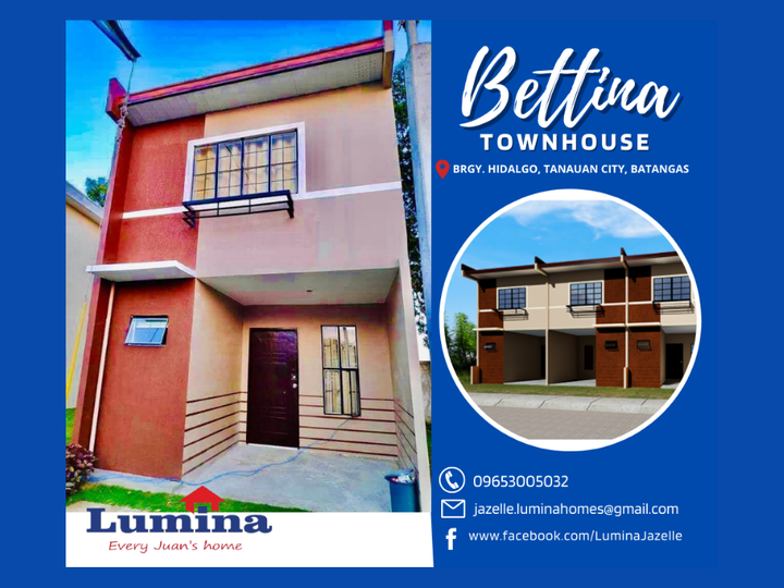 2-BR Bettina Townhouse for Sale | Lumina Tanauan, Batangas