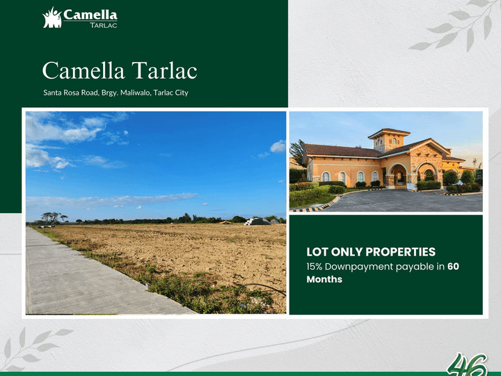 Residential Lot for Sale in Camella Tarlac | 56sqm Lot Only