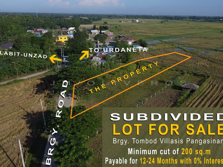 200 sq.m Lot for Sale in Villasis Pangasinan