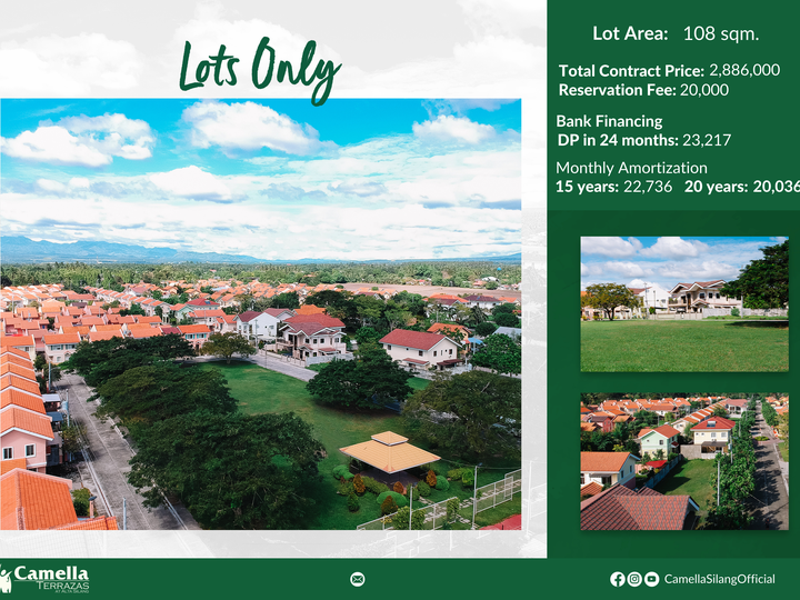 Lot Only at Camella Terrazas