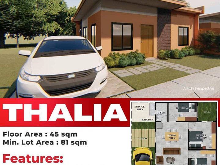 Thalia a 3 bedroom Bungalow House for Sale