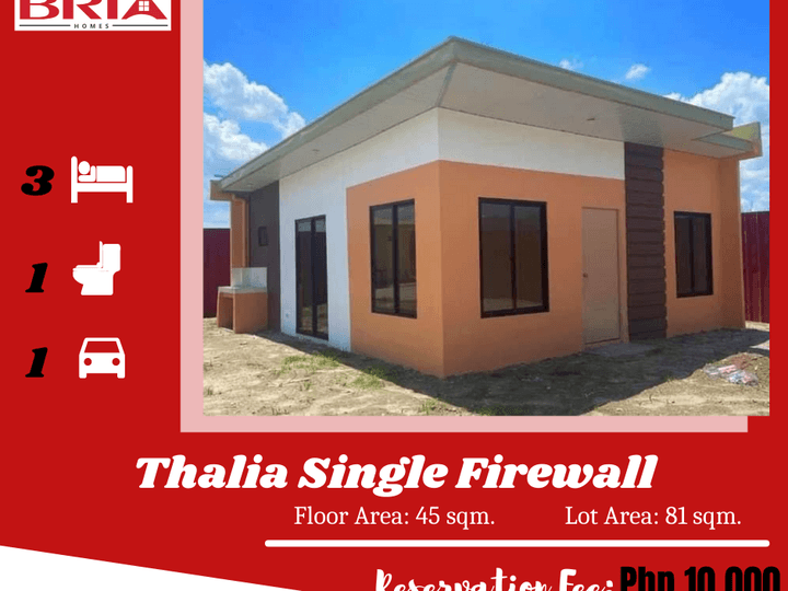Affordable Single Firewall House and Lot