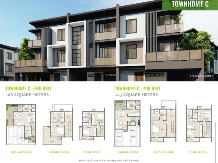 3-Bedroom Townhouse  in Alcove Phase 5 ,Palmera Homes For Sale in QC
