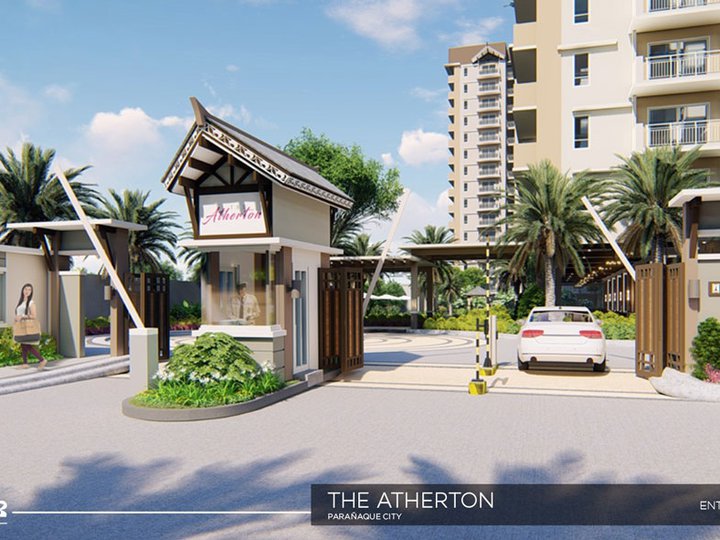 RFO DMCI  THE ATHERTON 2 BEDROOM FOR SALE IN PARANAQUE DISCOUNTED