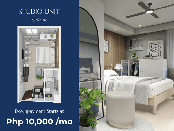 23.76 sqm Studio Condo For Sale in Caloocan Metro Manila