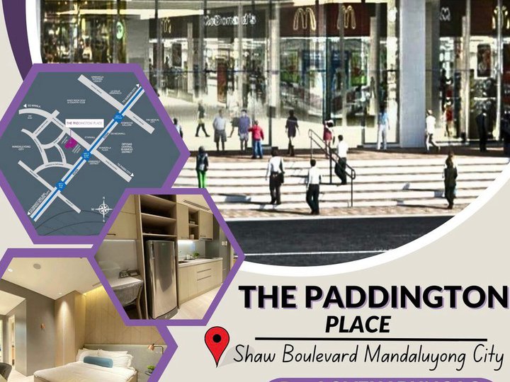 PRE-SELLING 1BR Unit in near WCC Shaw Mandaluyong 15k Monthly!