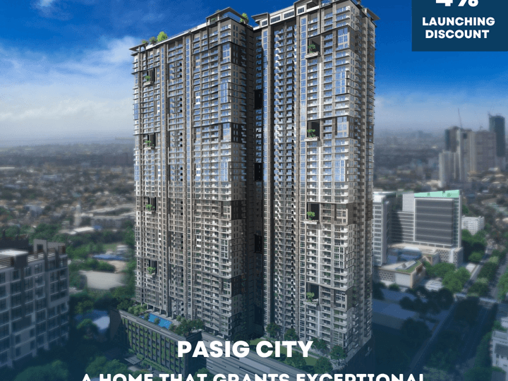 Studio Unit Pre-selling Condominium in Pasig Metro Manila