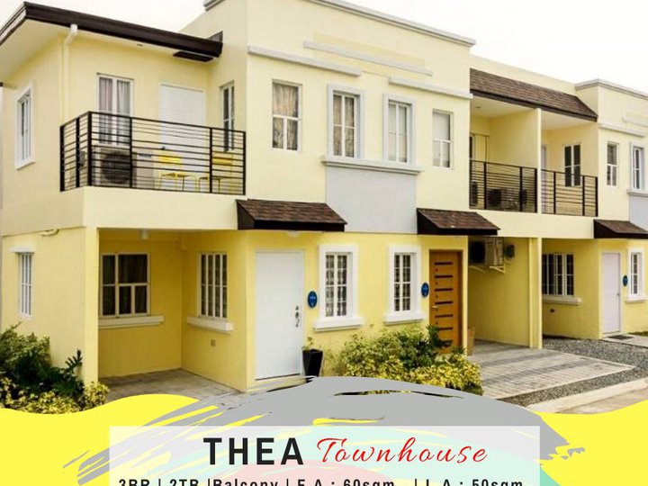 Thea Townhouse 3 Bedrooms and 2 Toilet and Bath and Garage