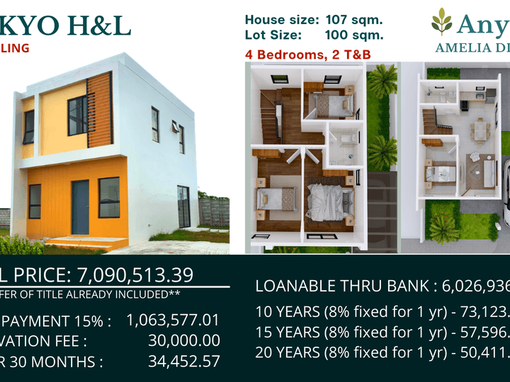 Affordable House & Lot in Cavite.