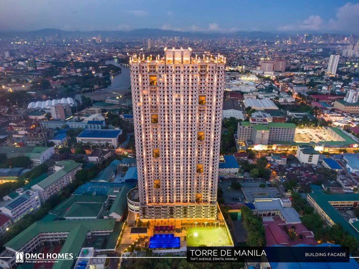 55.00 sqm 2-bedroom Condo For Sale in Torre de Manila