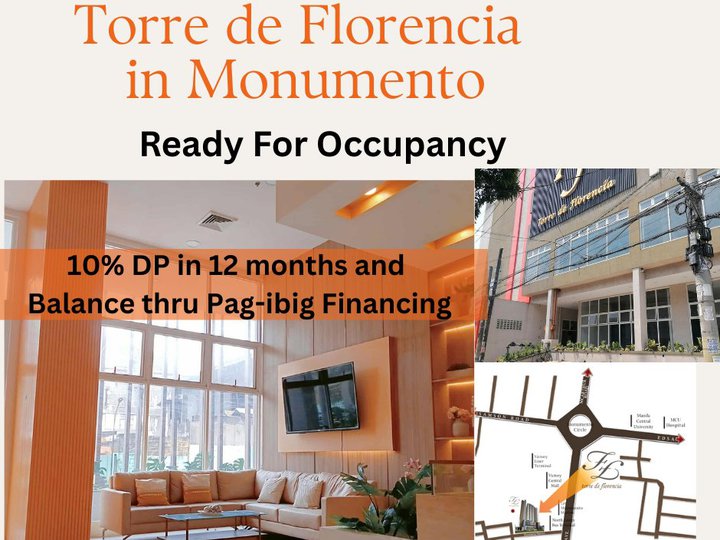 RFO  studio /1BR unit Condo For Sale in Caloocan  Income-Generating!