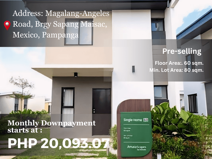 3 Bedrooms Single Home 60 Pre-selling