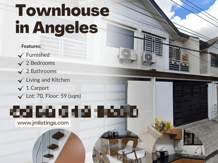 2 BR Townhouse in Angeles near NEPO