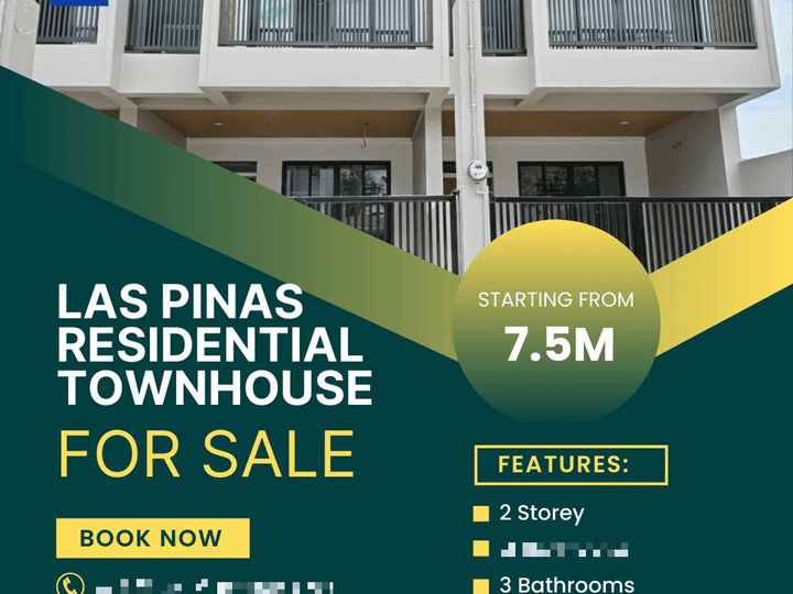 FOR SALE!!! Affordable and Brand New Townhouse 4-bedroom in Las Pinas Metro Manila