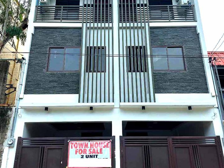 RFO Semi Furnished -3-bedroom Townhouse For Sale on Cubao, Quezon City