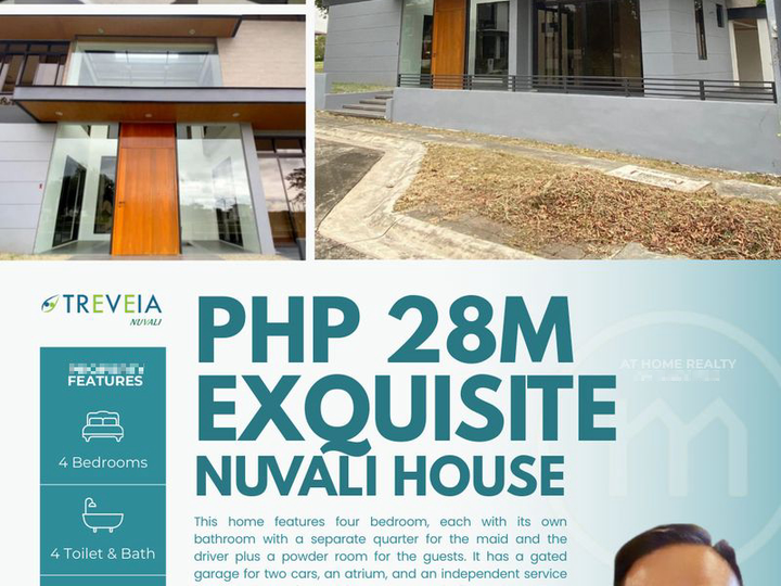 Exquisite House with 4 Beds & Baths in Nuvali