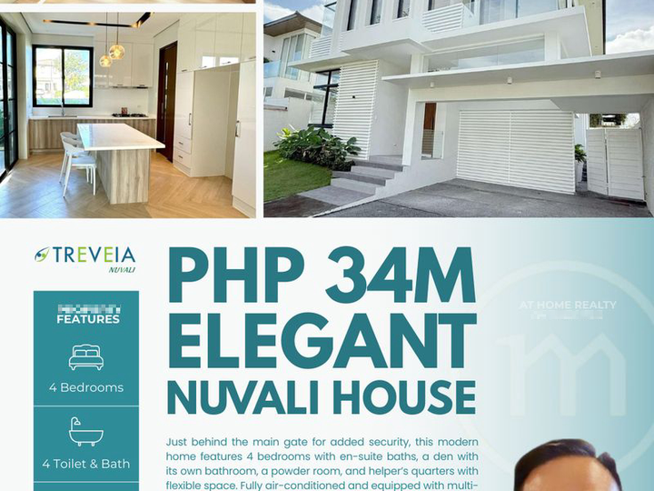 Elegant House with 4 Beds & Bath in Nuvali