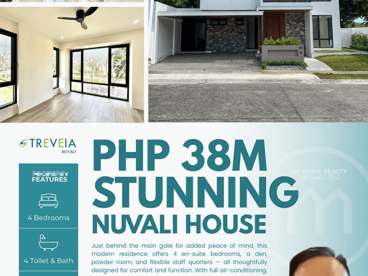 Stunning House with 4 Beds & Bath in Nuvali