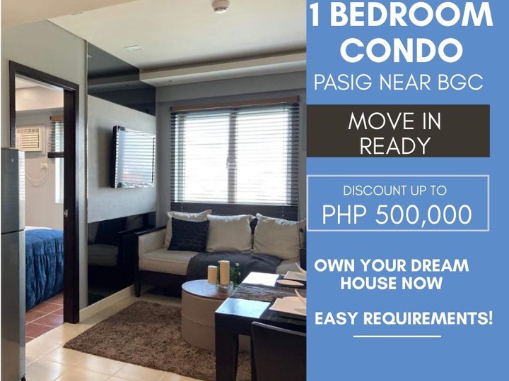 Affordable 1BR Rent to Own Condo Near BGC at The Rochester Pasig Near BGC, Pasig, Ayala, Ortigas