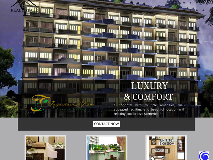 Tagaytay Clifton Resort Suites (Pre-Selling Condotel)